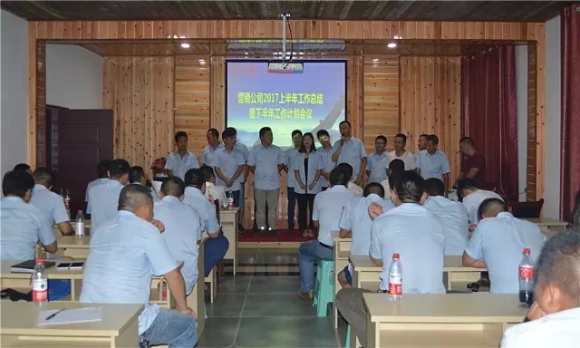 重慶智邦工程機(jī)械（集團(tuán)）營銷公司2017上半年度工作會(huì)議